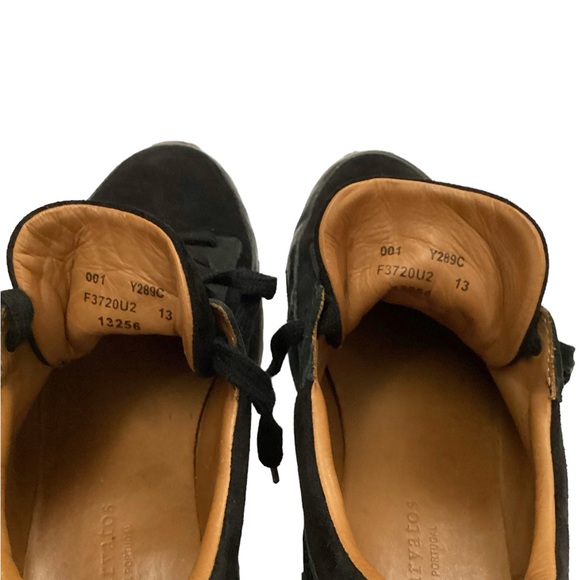 NWT John Varvatos Collection Les Low Black Trainer Sneakers Size 13 - Picture 16 of 16